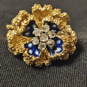 Vintage Thaise prinsessen ring